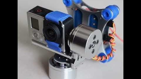 FPV 2 Axis Brushless Gimbal With Controller For DJI Phantom GoPro 3 for RC Drone FPV Racing