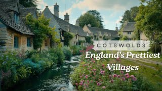 Cotswolds Most Beautiful Villages In England Walking Tour [4K HDR]