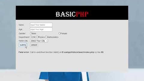 13(PHP Basic Tutorials) form validation in PHP Bangla