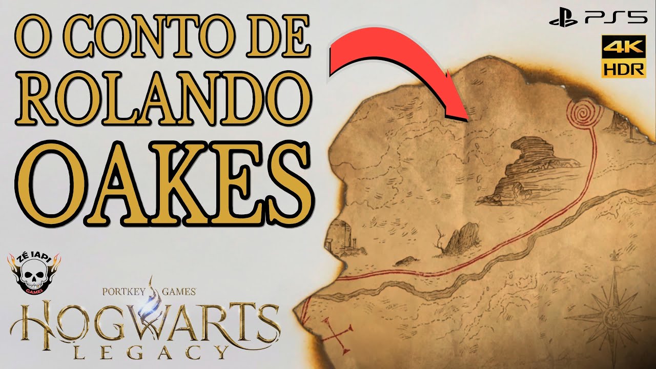 HOGWARTS LEGACY | O Conto de Rolando Oakes / Português PTBR [4K HDR ...