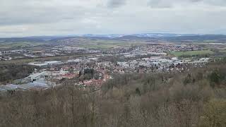 Hilltop View From Veste Coburg, Germany