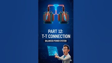 Part 12⚡ | T–T (Tee) Transformer Connection | Transformer series#tt#connection#viral#trending#video