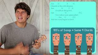 All Along the Watchtower - Bob Dylan | Easy Ukulele Tutorial & Cover (179)