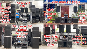 Tổng hợp các bộ âm thanh sự kiện vừa đẹp vừa hay tại DVH Audio 036 355 3277 - P4