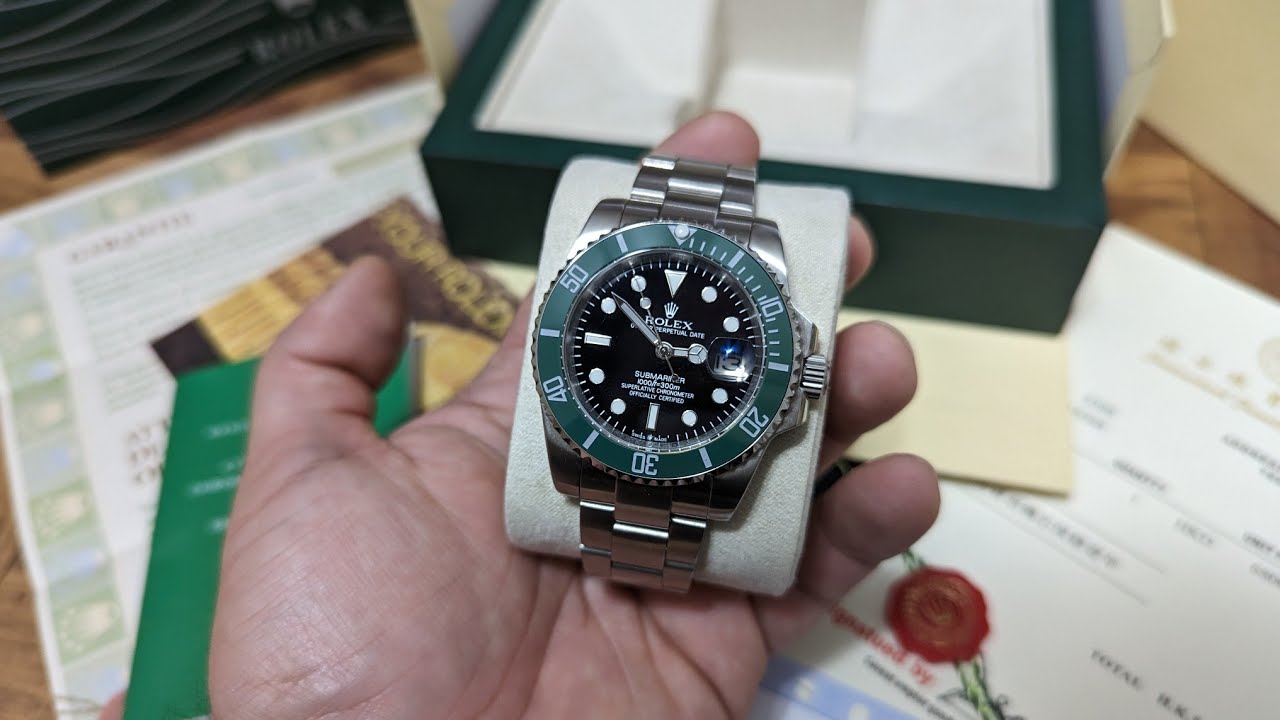 Rolex Submariner Starbucks 41mm Bezel