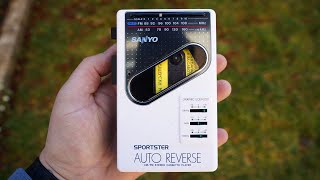 Portable Cassette Player - Sanyo MGR 87