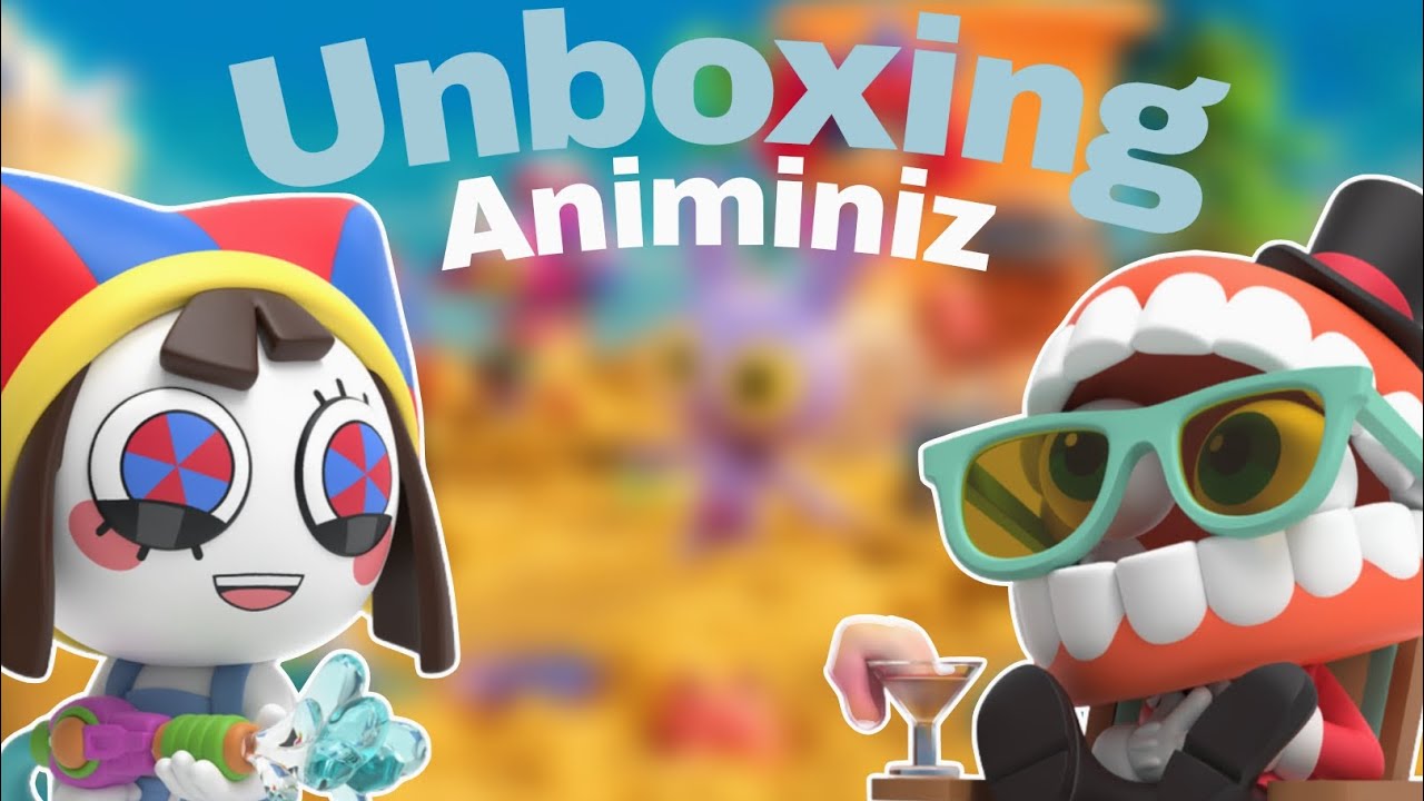 ASMR Unboxing - Animiniz Digital Circus 
