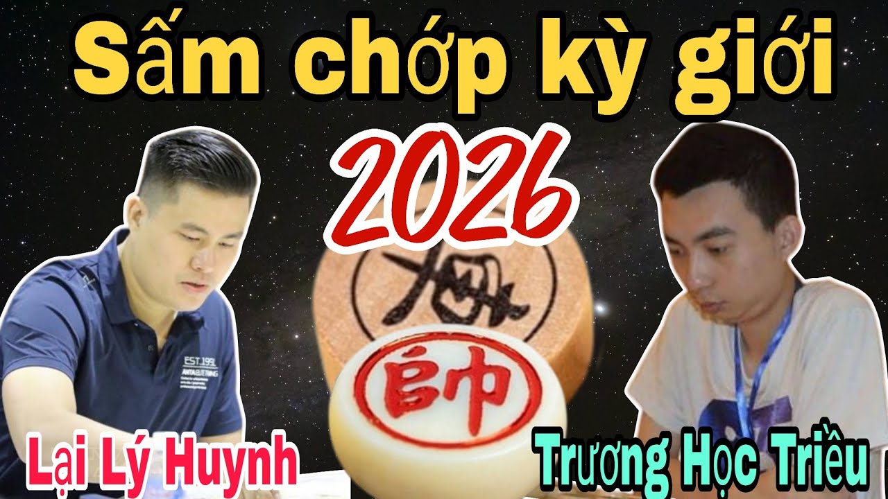 Trận cờ tướng gây choáng váng cho kỳ đàn | Lại Lý Huynh vs Trương Học Triều