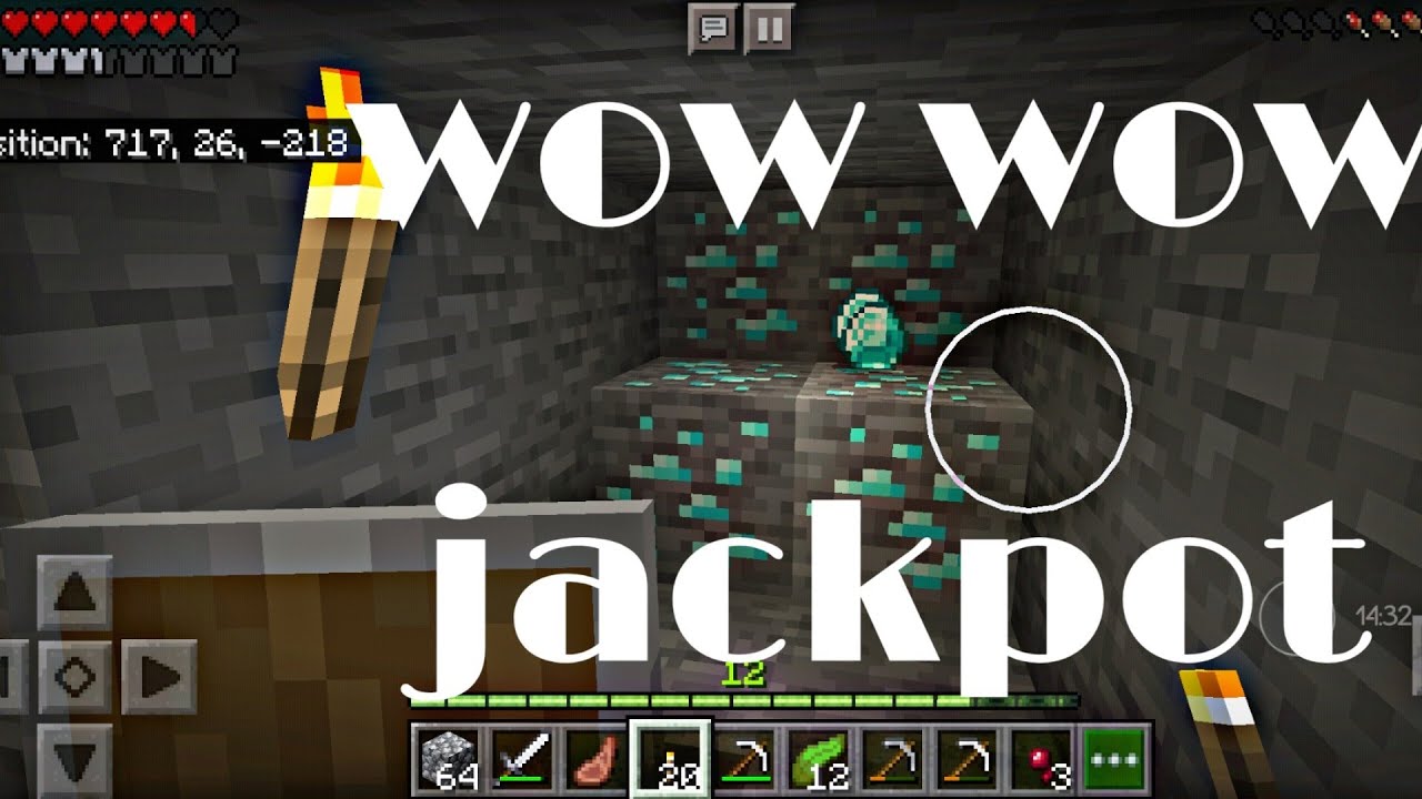Finally I found diamond cave in Minecraft - YouTube