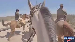 Texas Border Patrol Unit Apprehends Illegal Immigrants On Horseback