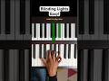 EASY Blinding Lights - Piano Tutorial #pianotutorial #shorts