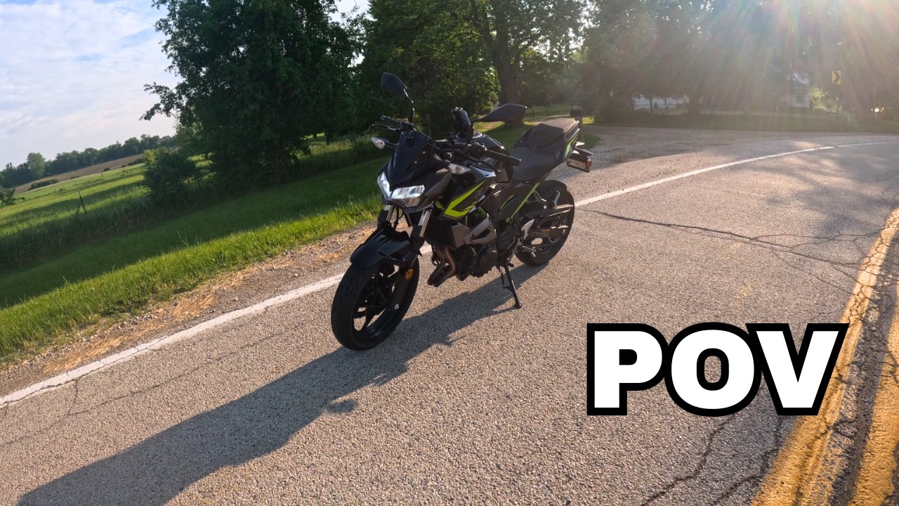 Kawasaki Z400 Motovlog POV Ride!