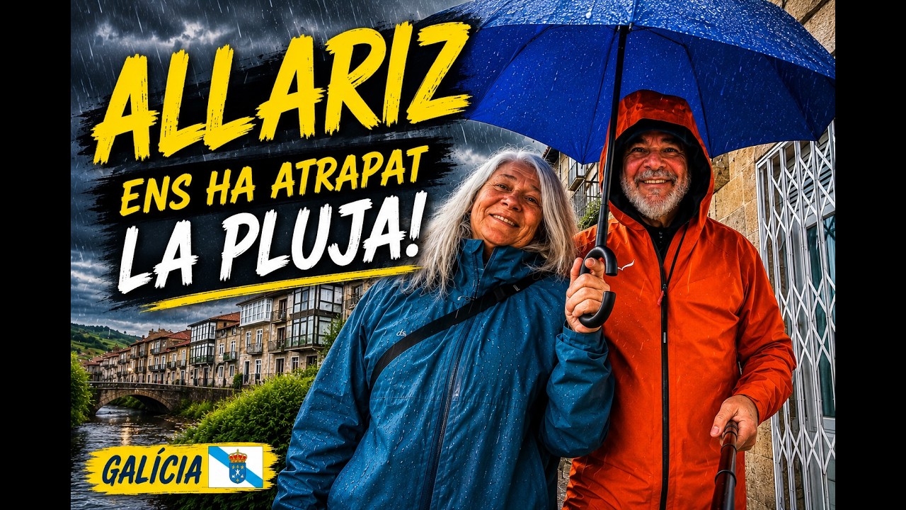 ENS HA ATRAPAT LA PLUJA A ALLARIZ! | La joia medieval de Galícia