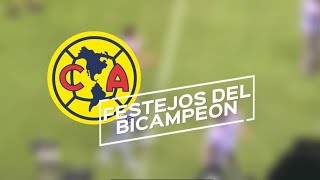 AMÉRICA celebra BICAMPEONATO en el ESTADIO AZTECA