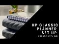 HP Classic Planner Set Up