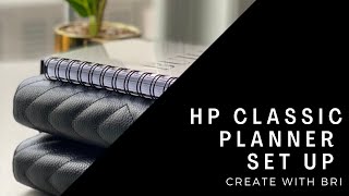 HP Classic Planner Set Up