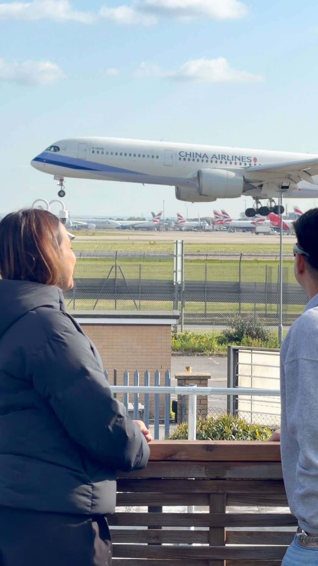 The Airline that has a very unique Logo, China Airlines from