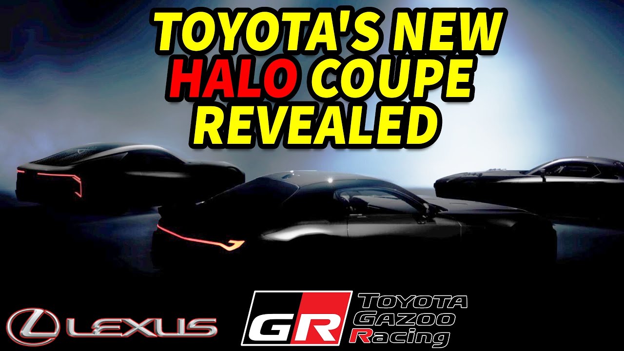 New Toyota and Lexus V8 coupes REVEALED - YouTube