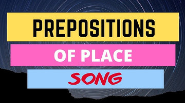 Prepositions of Place | Learn All Prepositions in One Song (AT / IN / BY / ON...)