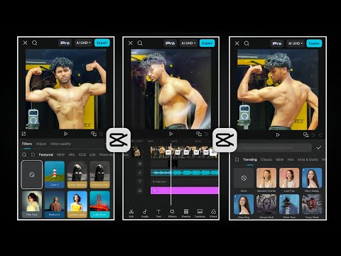 How to Create Gym Videos | How to Edit Gym Videos | How To Edit Gym Video In Capcut