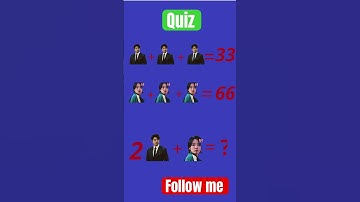 Can you solve this Maths puzzles?#puzzle #maths #ytshorts #shorts #quiz