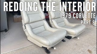 Seats Clam Shells Repair  1979 C3 Corvette