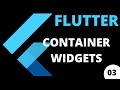 Container Widget | Flutter Tutorial