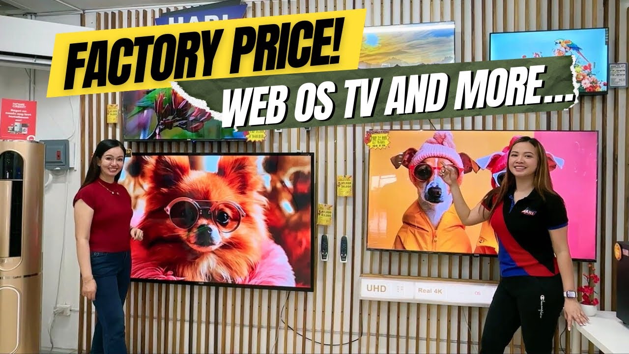 PINAKA-AFFORDABLE na WEB OS TV atibapang MODERN APPLIANCES/ MAS ADVANCE TO SA ANDROID/Hari Appliance