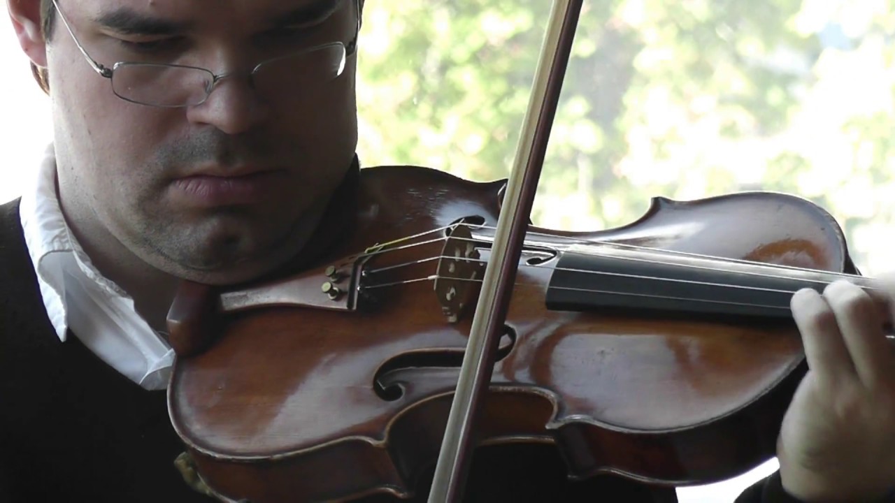 David Tebbe plays Emile Sauret op.  38 Nr.6