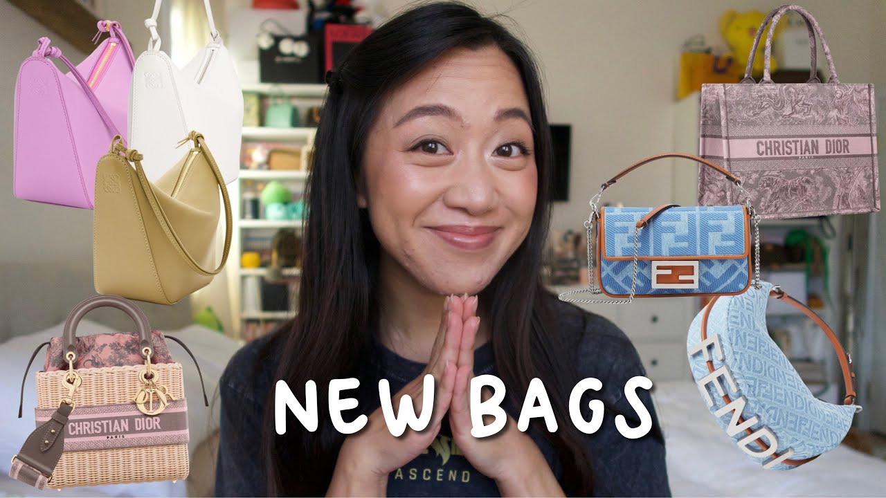 NEW BAGS ft. Fendi Denim, Dioriviera, & LOEWE *new* Mini Hammock {Ep. 6 ...