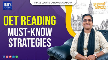 OET Reading Must-Know Strategies | Tiju