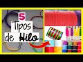 Cuál es el MEJOR HILO 🧵🧶 para hacer PULSERAS 😎