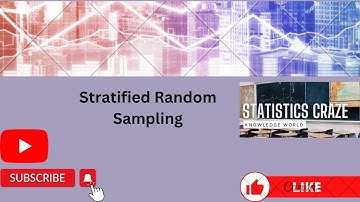 Stratified Random Sampling||Quota Sampling||AMU M.Sc(Statistics) Entrance2022 #statisticscraze #amu