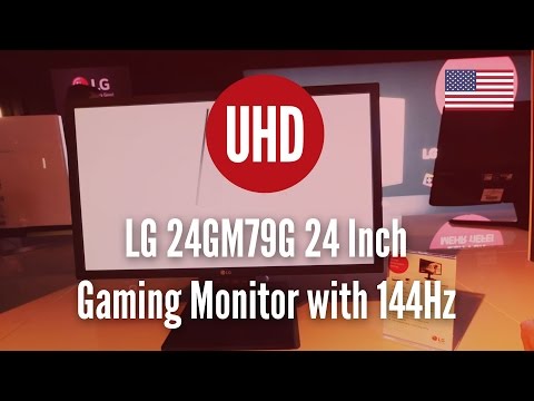 LG 24GM79G 24 Inch Gaming Monitor with 144Hz