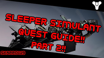 Destiny: Sleeper Simulant Quest Part 2!!!