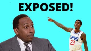 Stephen A. Smith Exposed By Lou Williams For Lying About Kawhi And Lebron!