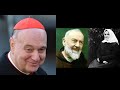 Mons comastri racconta la vita di padre pio e di teresa neumann due stigmatizzati del xx secolo