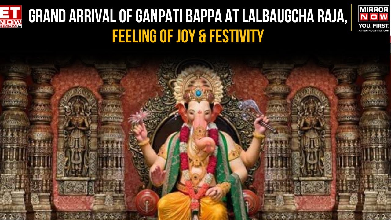 India Welcomes Ganpati Bappa | Devotees Gather At Mumbai's Lalbaugcha
