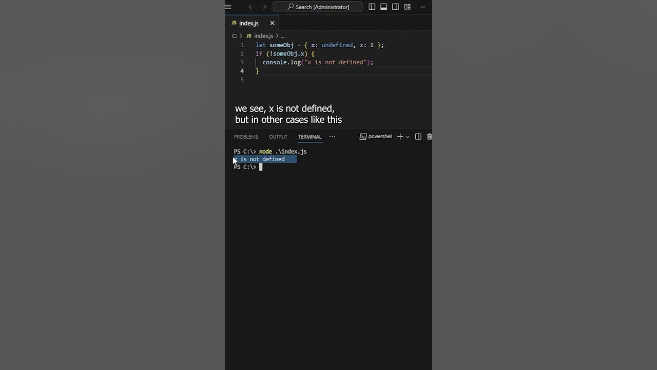Javascript object properties tame the undefined beast methods to