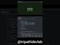 ⌚ANIMATED DIGITAL ANALOG WATCH #tripathidevlab #javascript #analogclock #viral #watch #cssanimation
