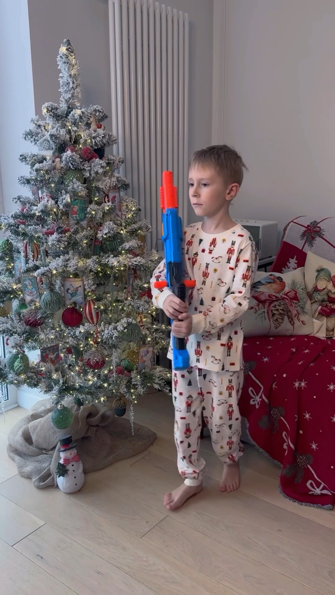 Can he play Santa Claus???