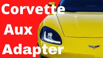 Corvette Factory Radio Aux Adapter