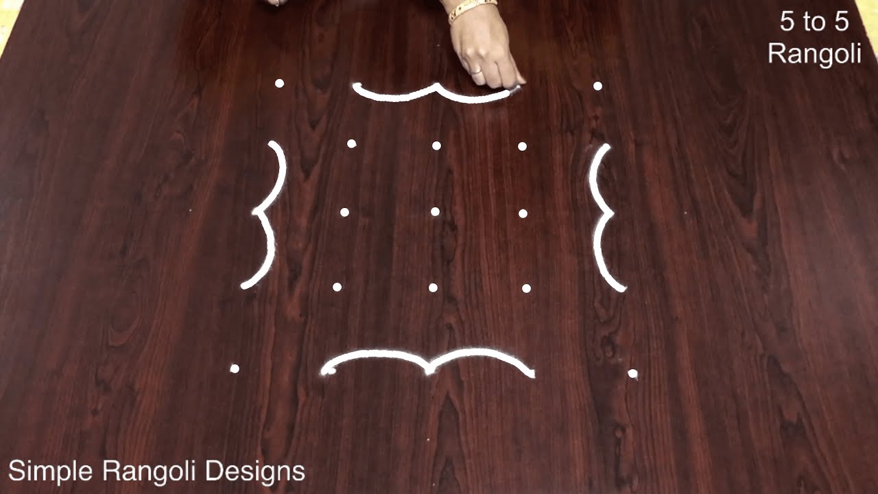 Small Rangoli Designs for Diwali