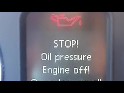 Skoda Oktavia a5 1,9 77kw STOP! Oil pressure Engine off! Owner's manual! Emissions workshop!