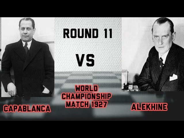 🌏Game 6 - Alekhine vs Capablanca  World Championship Match 1927 