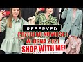 💚 IDZIEMY NA ZAKUPY I MIERZYMY NOWĄ KOLEKCJĘ RESERVED! WARTO? TRENDY WIOSNA LATO 2021 NEW IN SPRING