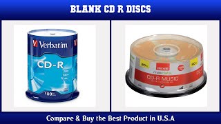 Top 10 Blank CD-R Discs to buy in USA 2021 | Price & Review