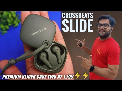 Crossbeats Slide True Wireless Earbuds with Premium Slider Case ⚡⚡ Discount Coupon