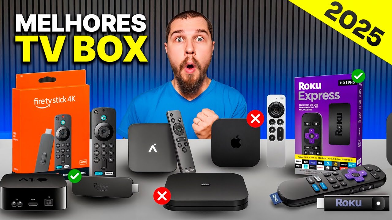 Qual MELHOR TV BOX 2025? ▶ Guia Completo (MELHORES CUSTO-BENEFÍCIO!!)