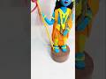 Cute little Shiv ji idol making with Superclay🌼#viral#creativeclayideas#diy#claycrafts#youtubeshorts